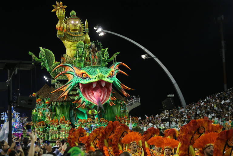 Manche Verde escola campeã do Carnaval 2022 Mancha Verde escola campeã do Carnaval 2022