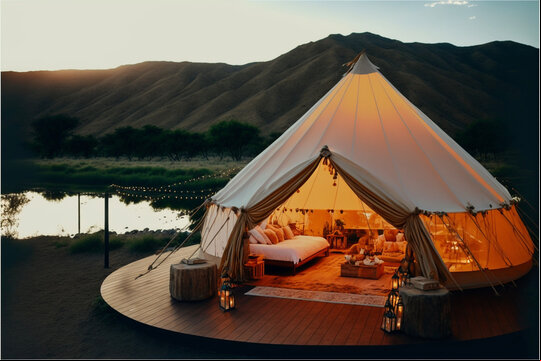 glamping Imagem representativa de glamping